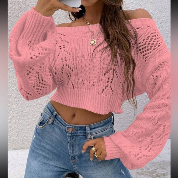 Prismatic Luxe Drop Shoulder Sweater